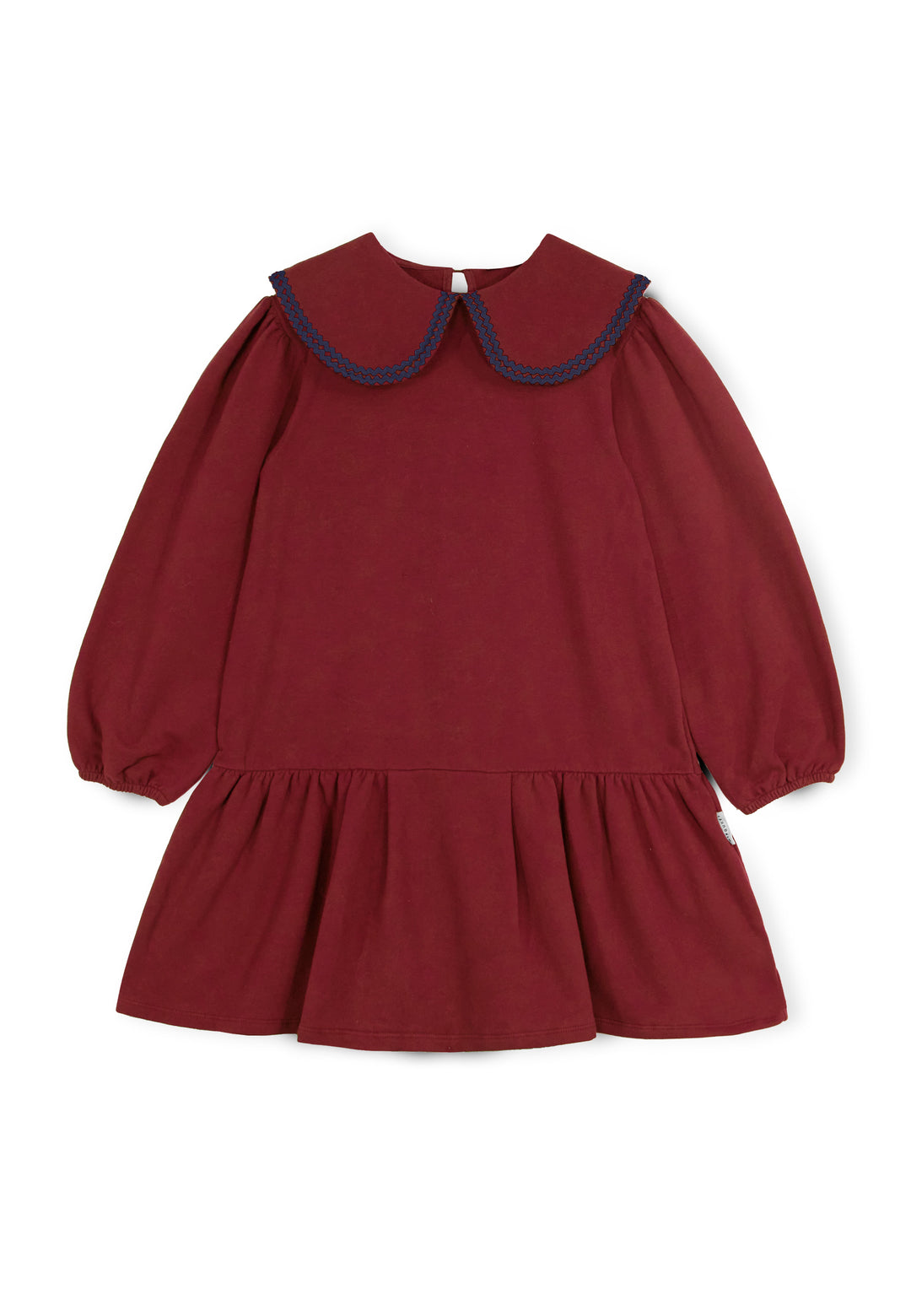 MELISSA JERSEY DRESS-ORGANIC COTTON FLAMMÉ JERSEY (RIO RED)