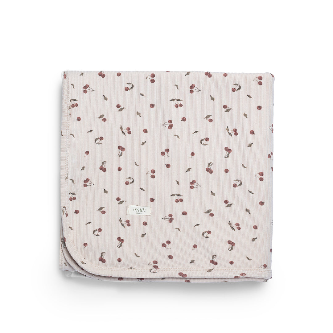SWADDLE BLANKETS-CHERRY