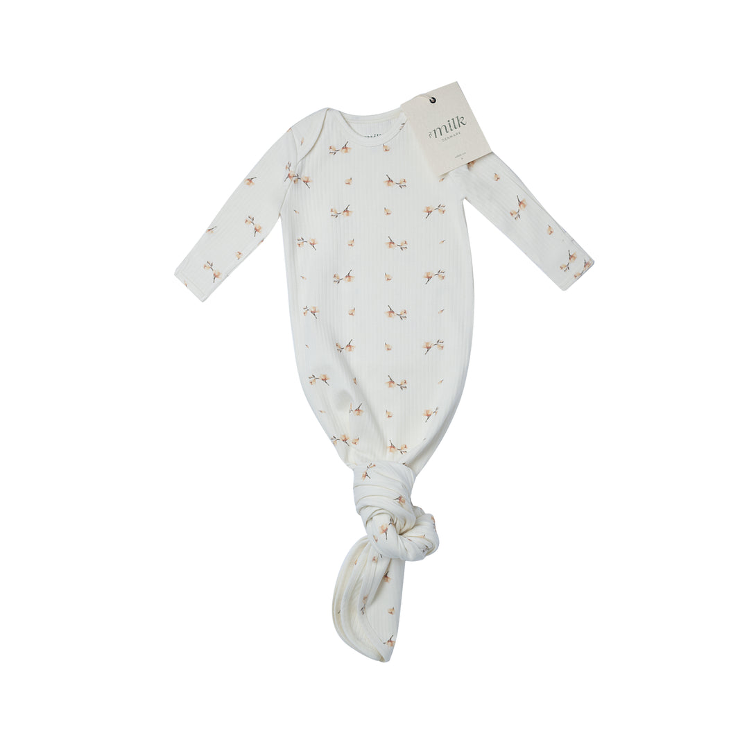 NEWBORN GOWNS-BLOSSOM IVORY