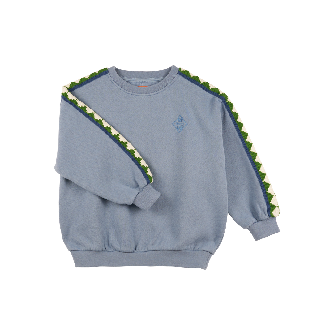 Nico Sweatshirt Oversize Baloon Fit-Powder Blue
