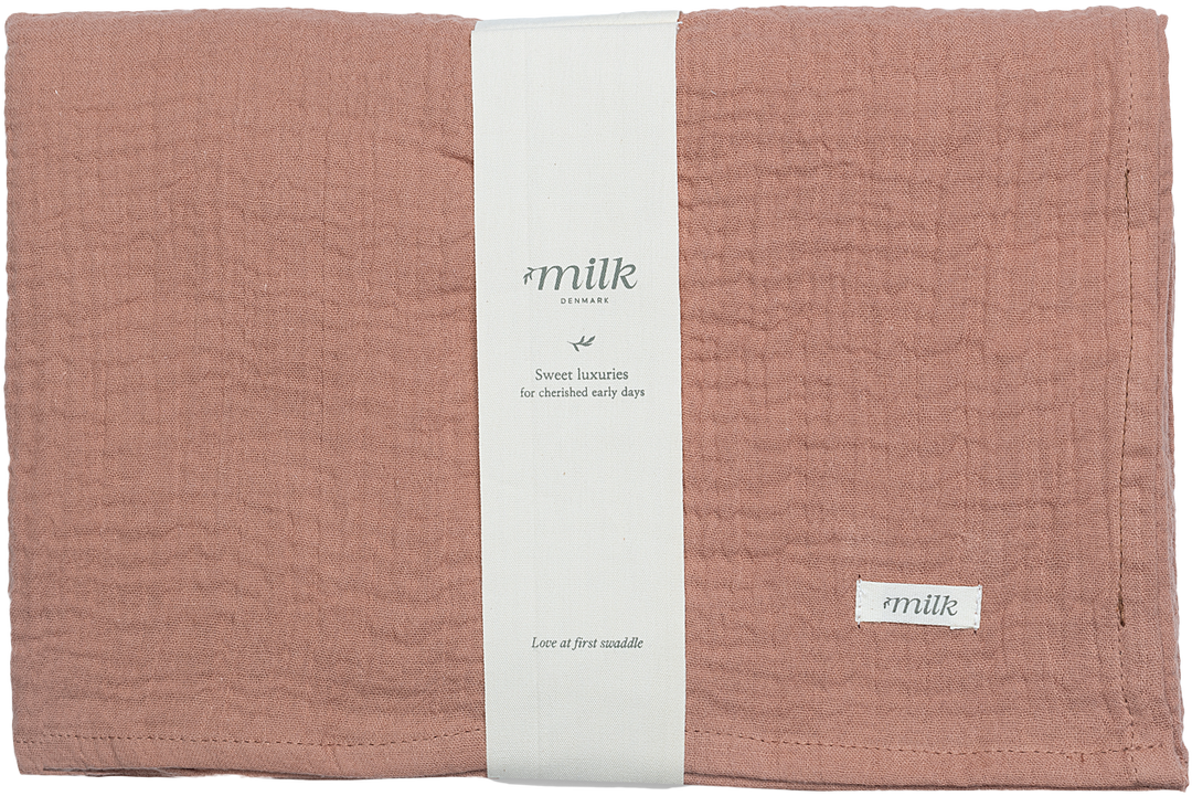 MUSLIN SWADDLES-TERRACOTA