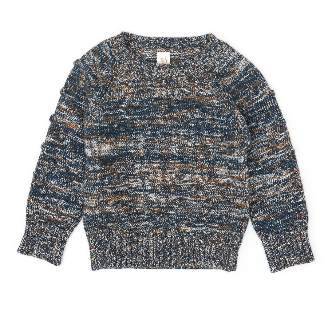 NF013VM-Jo Sweater-Navy marl