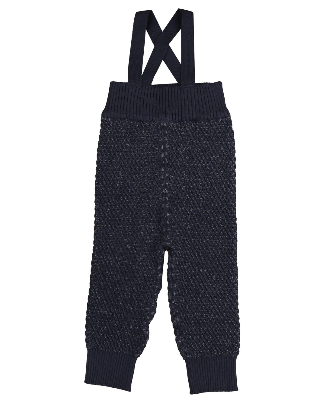 NKN145-Textured baby romper-BLUE