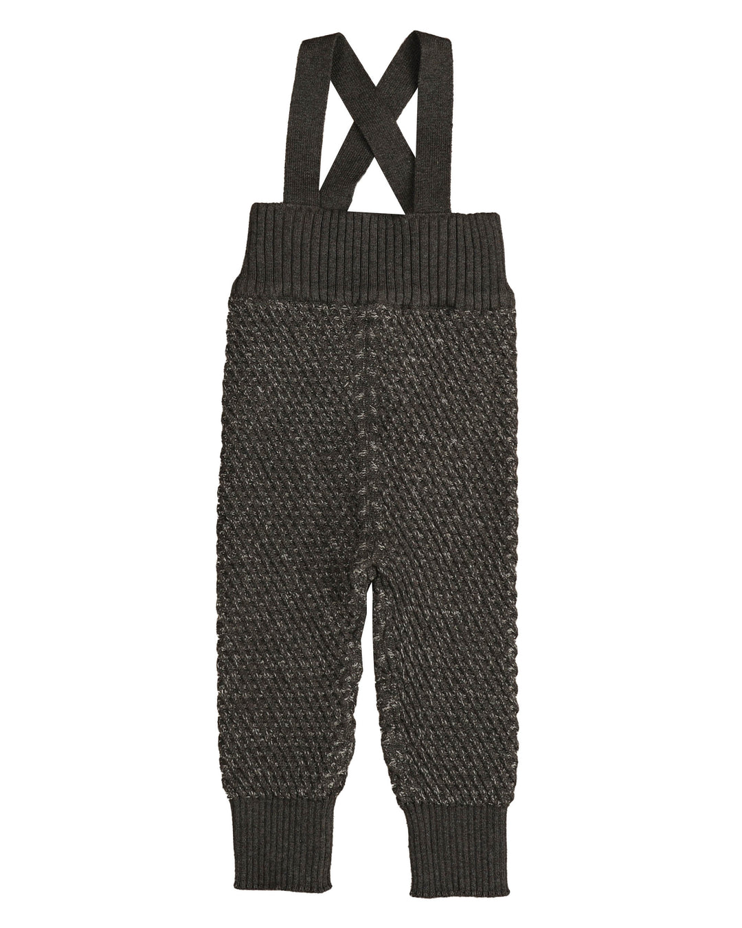 NKN145-Textured baby romper-CHARCOAL