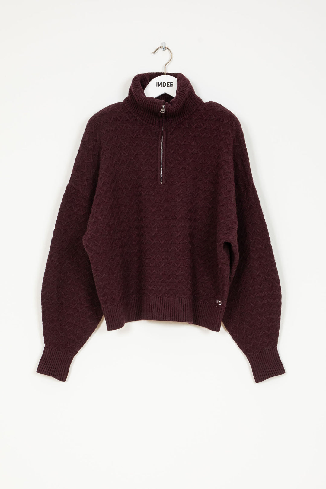 PULLOVER TRENDY-MERLOT