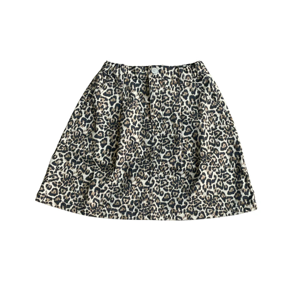 Nelia Special Denim Skirt-Nelia Print
