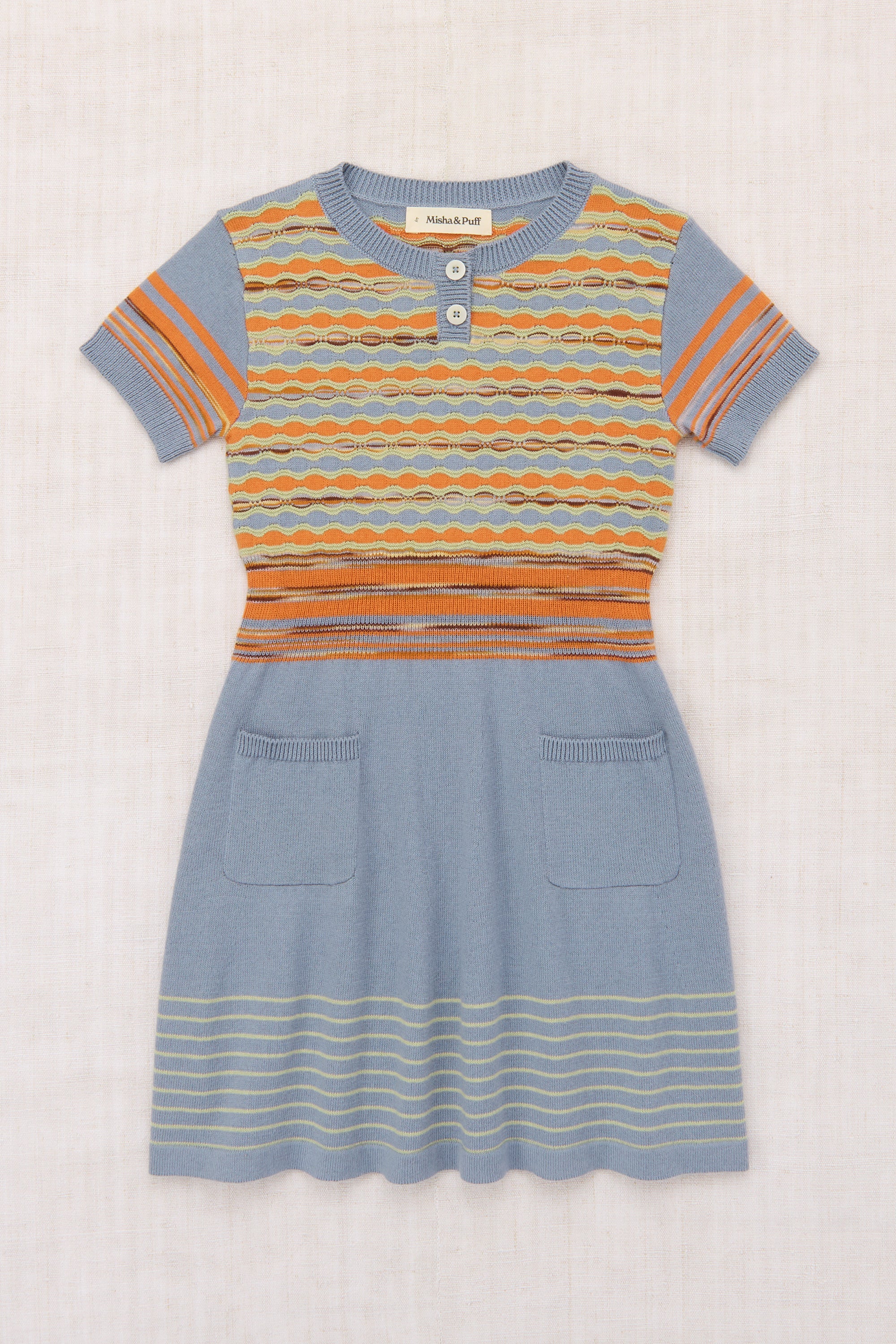 RITA DRESS-DOVE MERENGUE – whoopikids