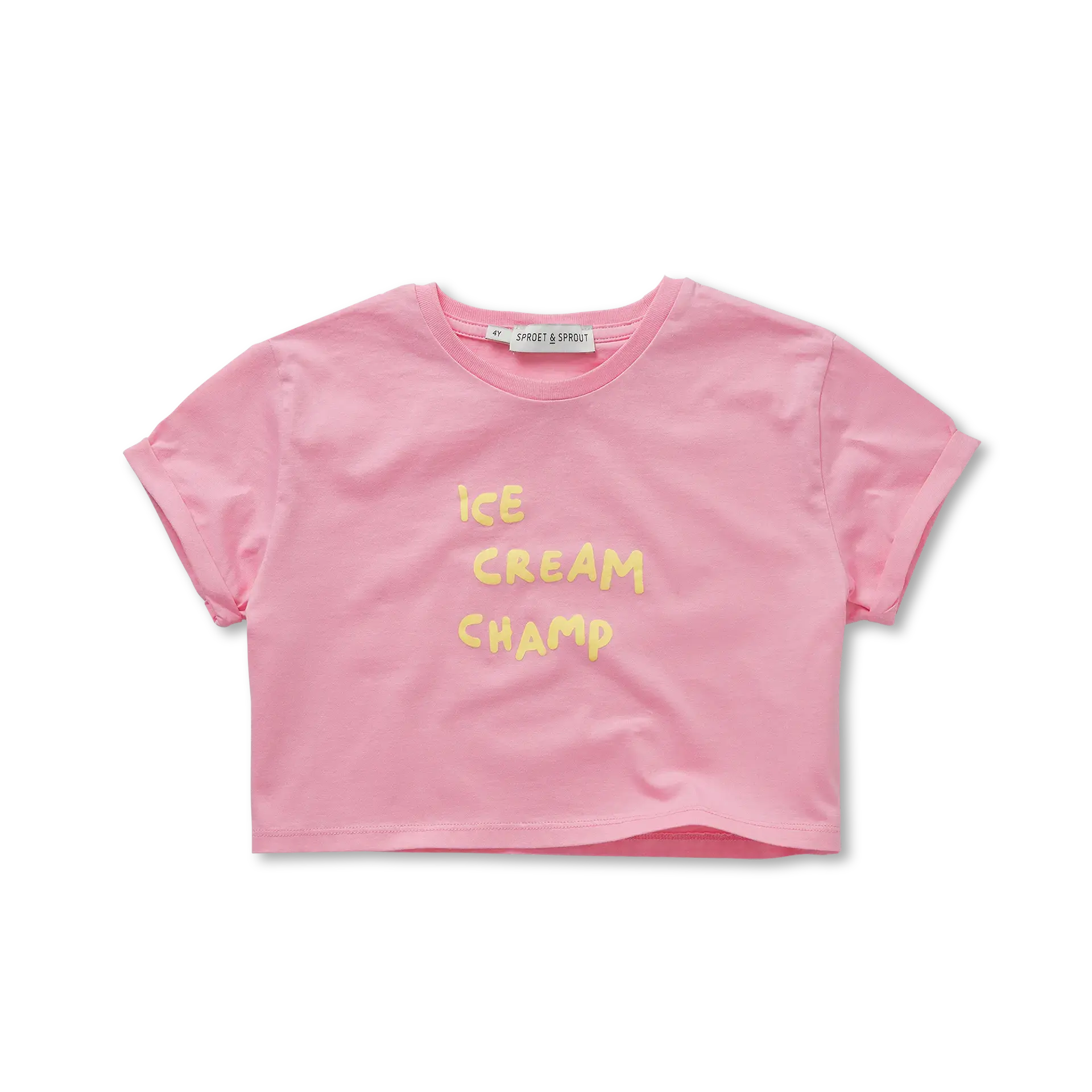 S26-2150 BOXY T-SHIRT ICE CREAM - PODIUM PINK – whoopikids