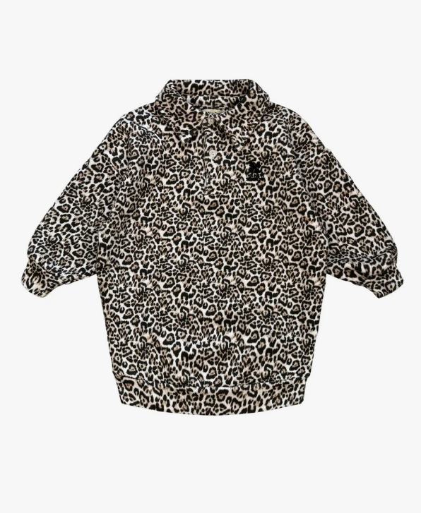 Nelia Special Polo Dress-Nelia Print
