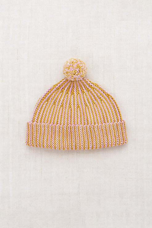 STRATA GARTER HAT-Pink Lilac – whoopikids