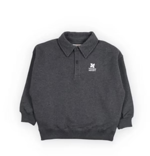 TNS Logo Special Polo-Galactic Grey Melange