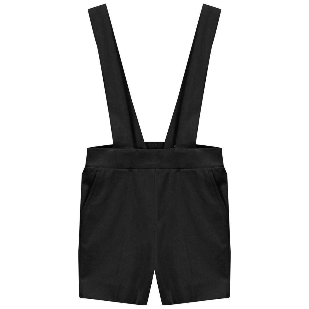 TRAIL-VELVET BURMUDAS-BLACK
