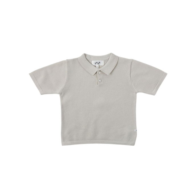 TENNIS KNIT T-ecru