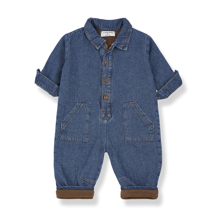 VITUS-lined overall-denim