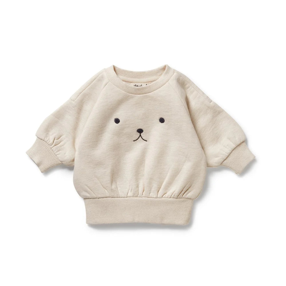 Oatmeal Organic Terry Sweat – whoopikids