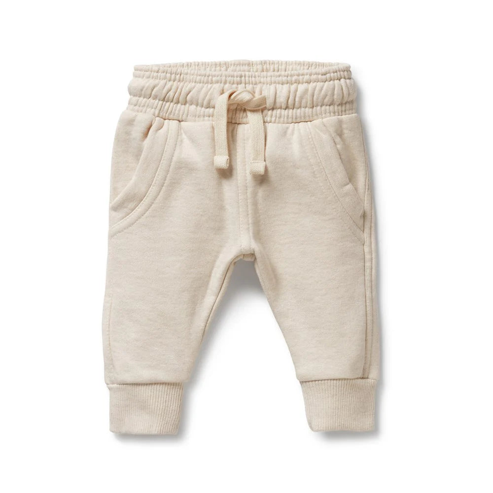 Oatmeal Organic Terry Sweat Pant