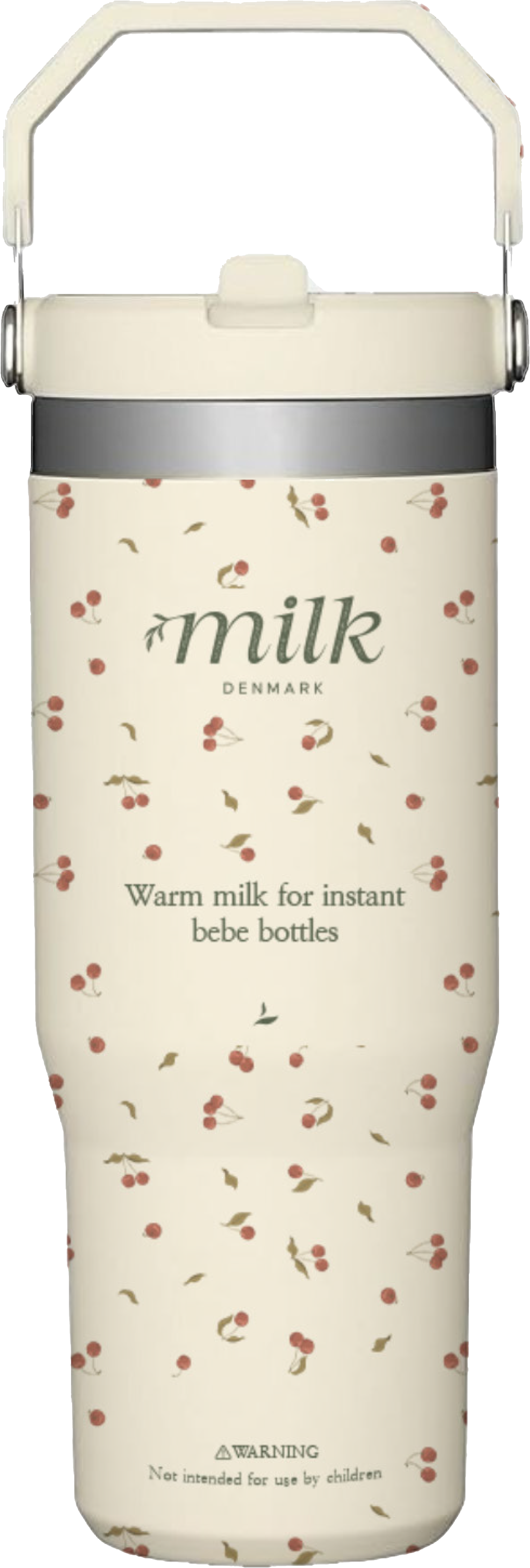 MILK KEEP WARM TUMBLERS-CHERRY