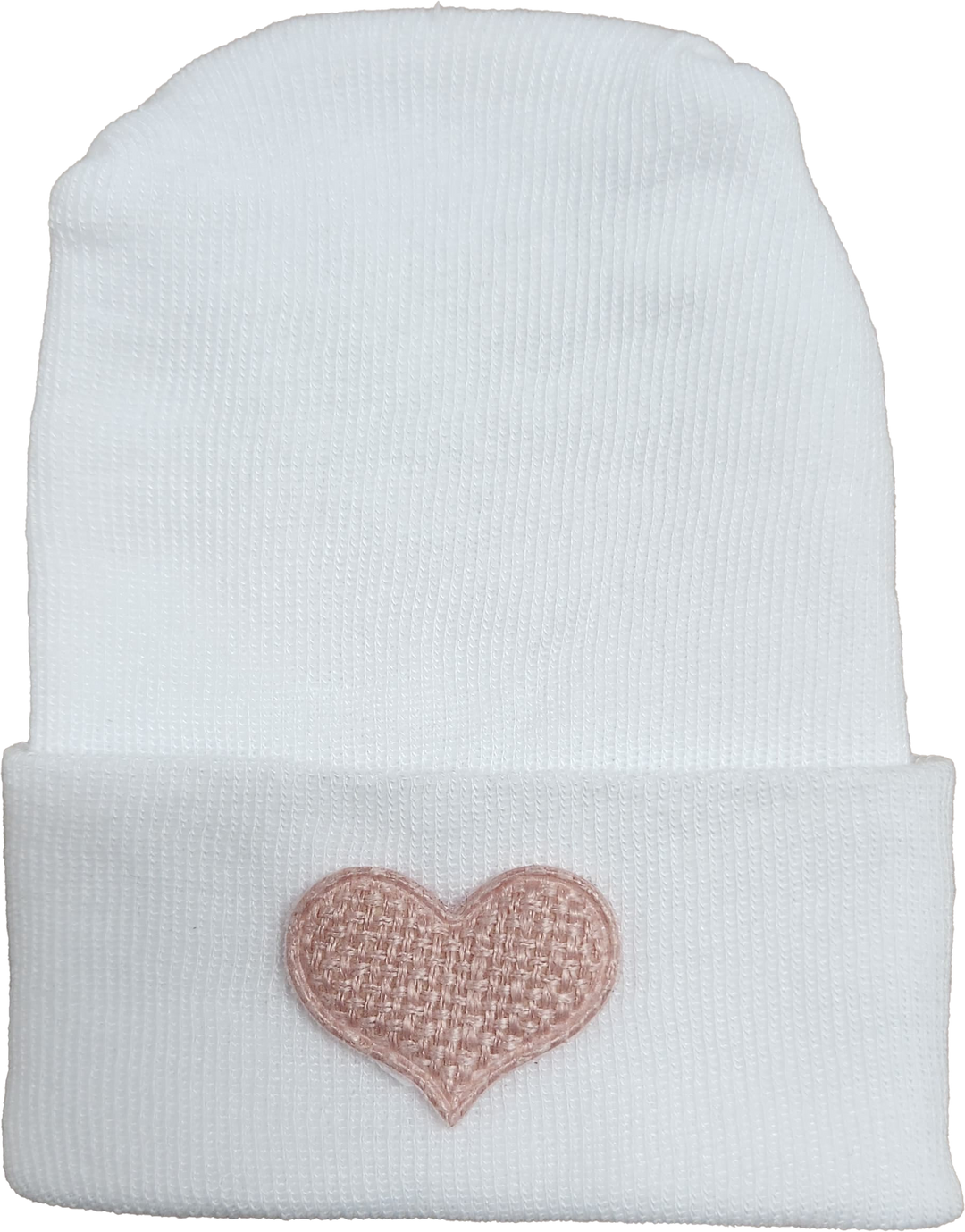 ADORA HOSPITAL HAT-Weave Mini Blush Heart