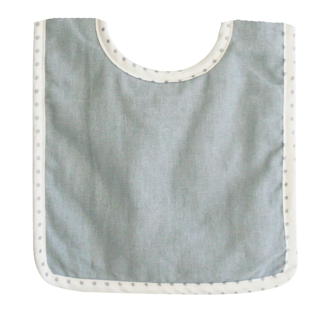 N10883G - Bobby Bib Grey Linen
