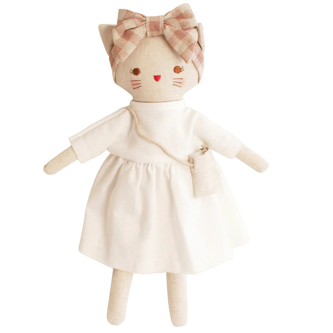 N11418IR - Mini Lilly Kitty Ivory Rose