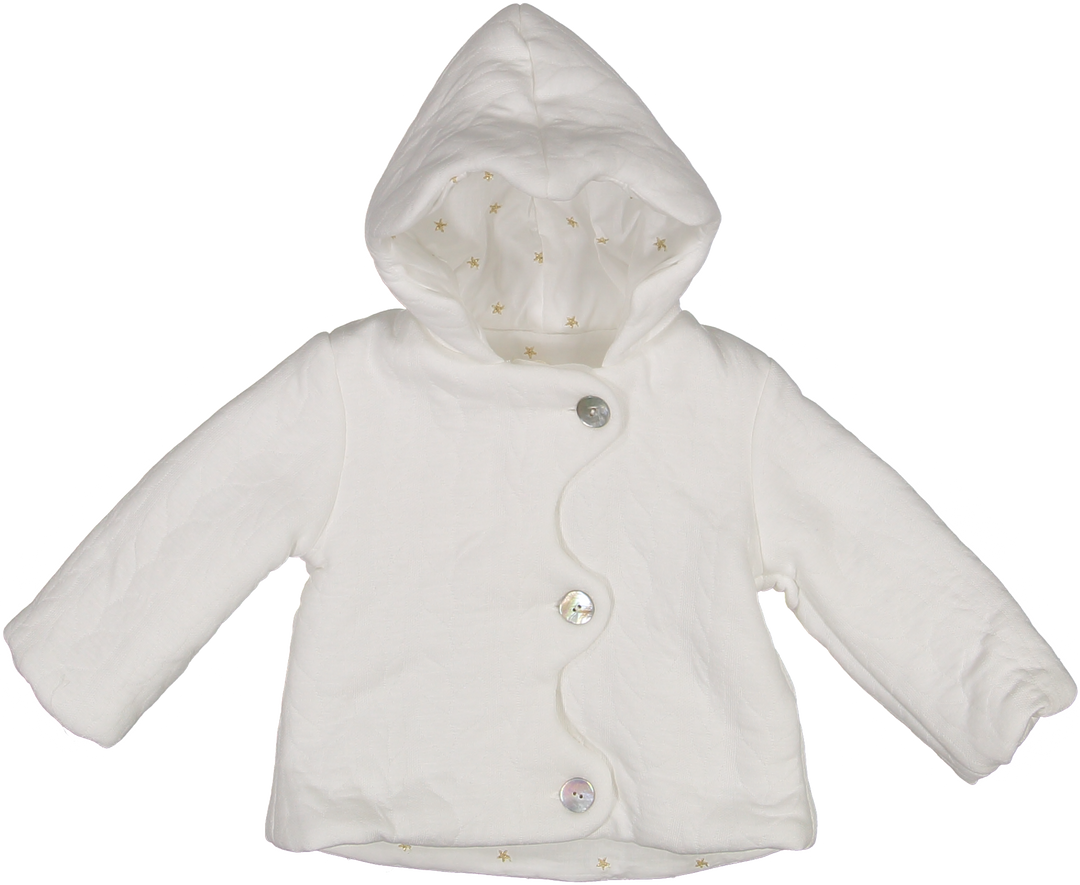 ONDA JACKET-White/Gold Star