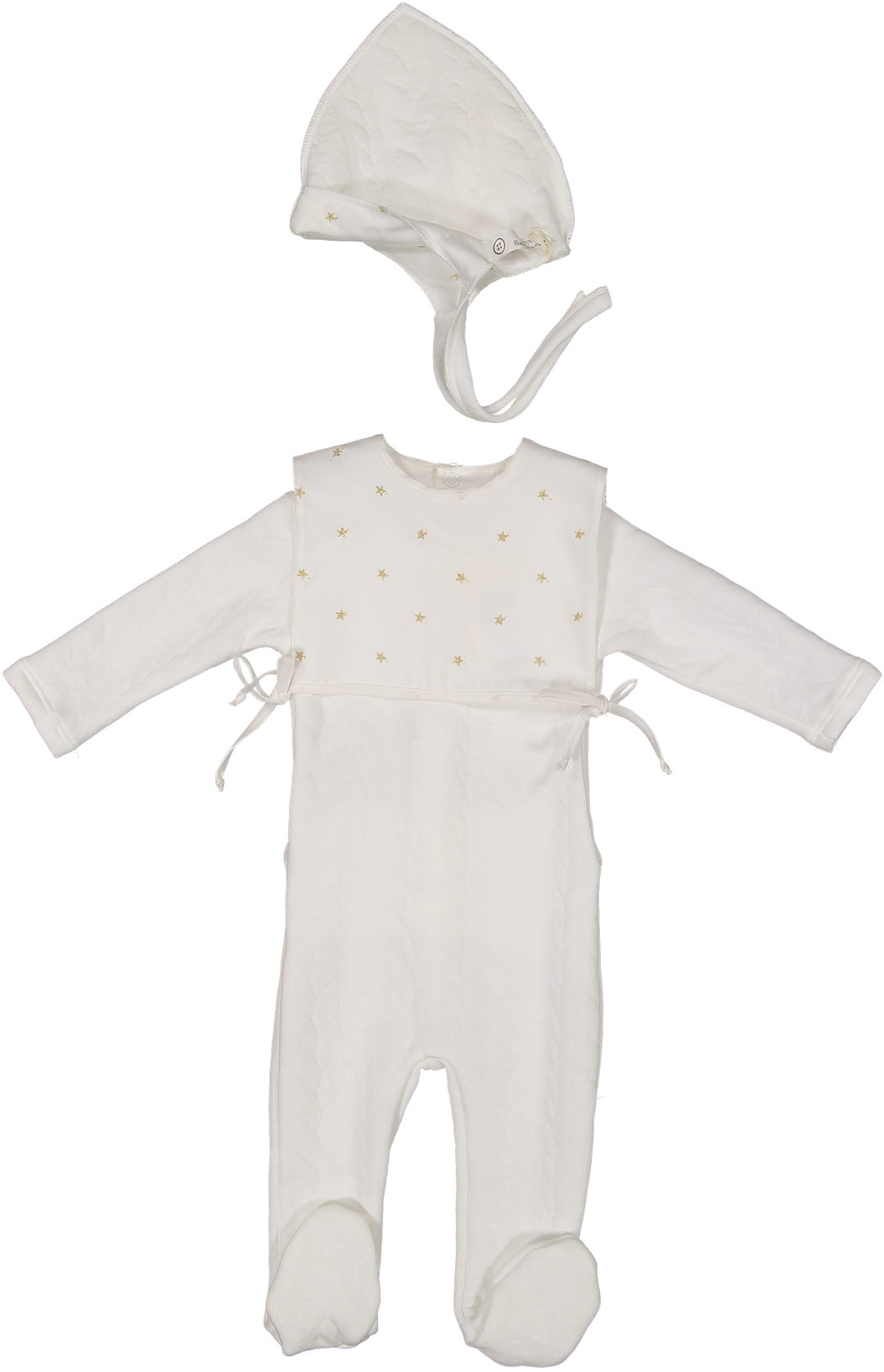 TUTINA/VEST/BONNET SET-Star Gold