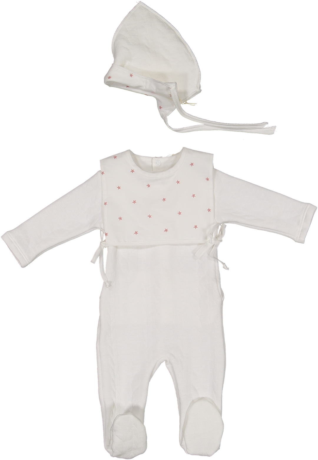 TUTINA/VEST/BONNET SET-Star Mauve