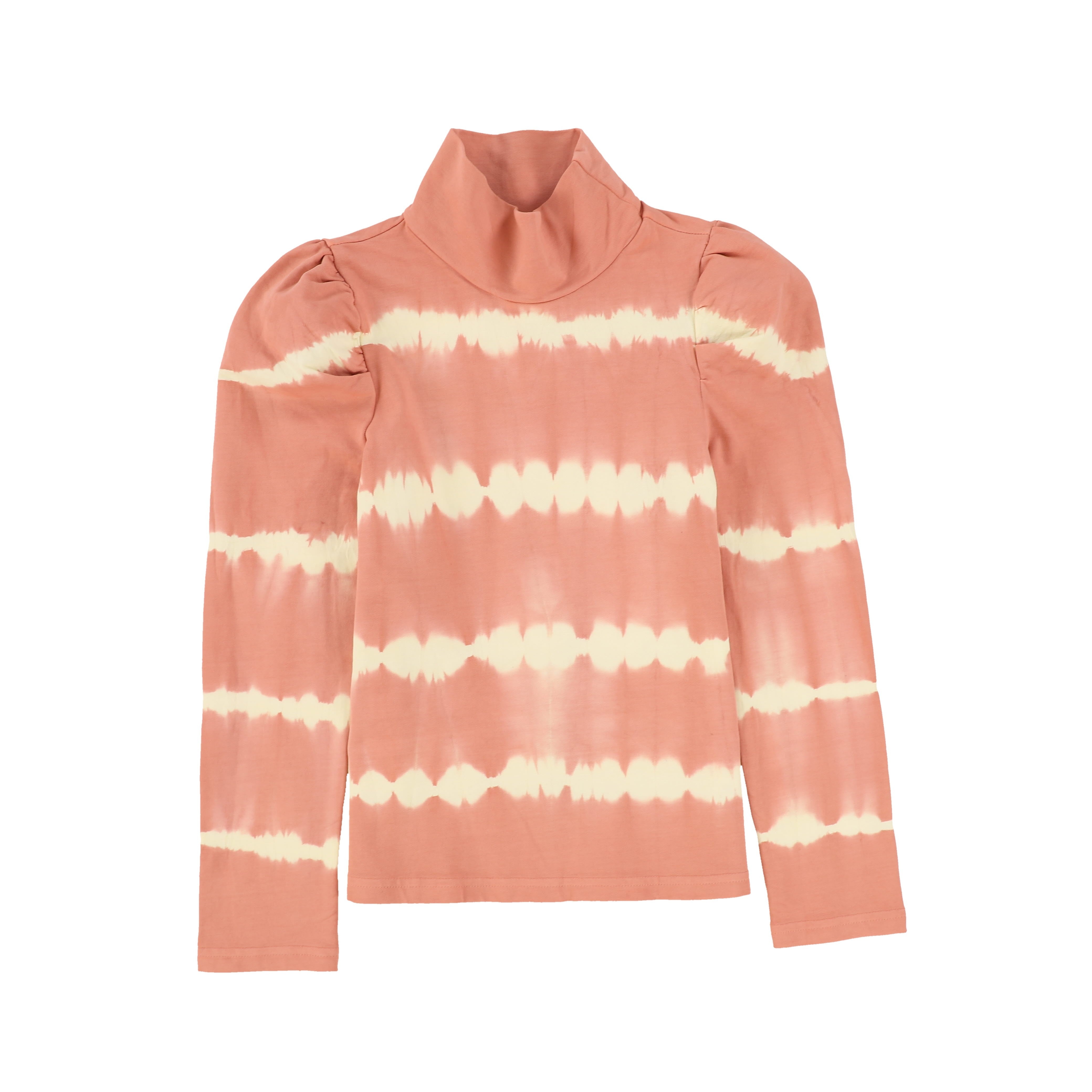 8042.Tie Dye Turtleneck Sweat-Burnt Rose Tie Dye – whoopikids