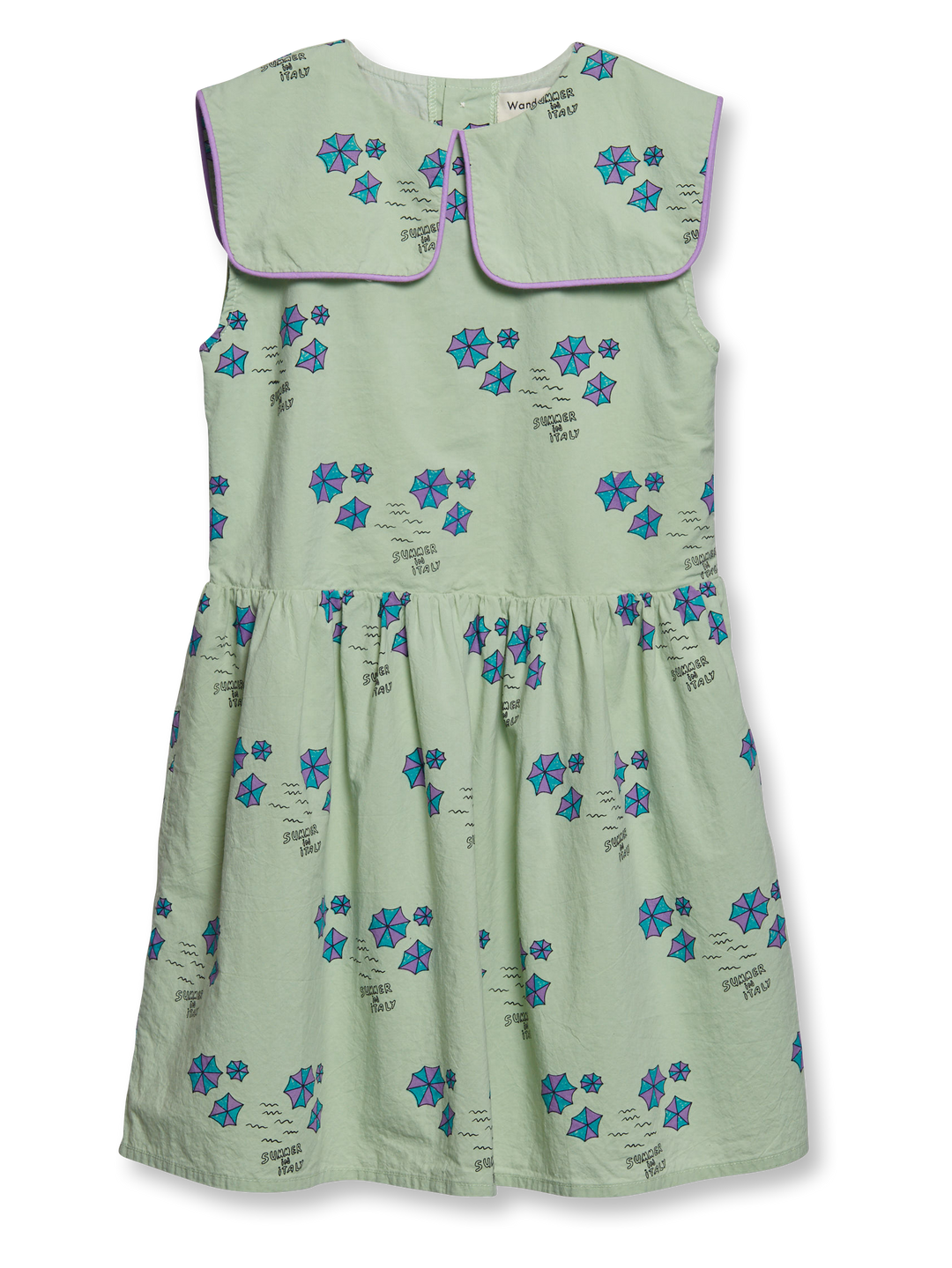 A23121L-MIUCCIA DRESS-Mint Beach