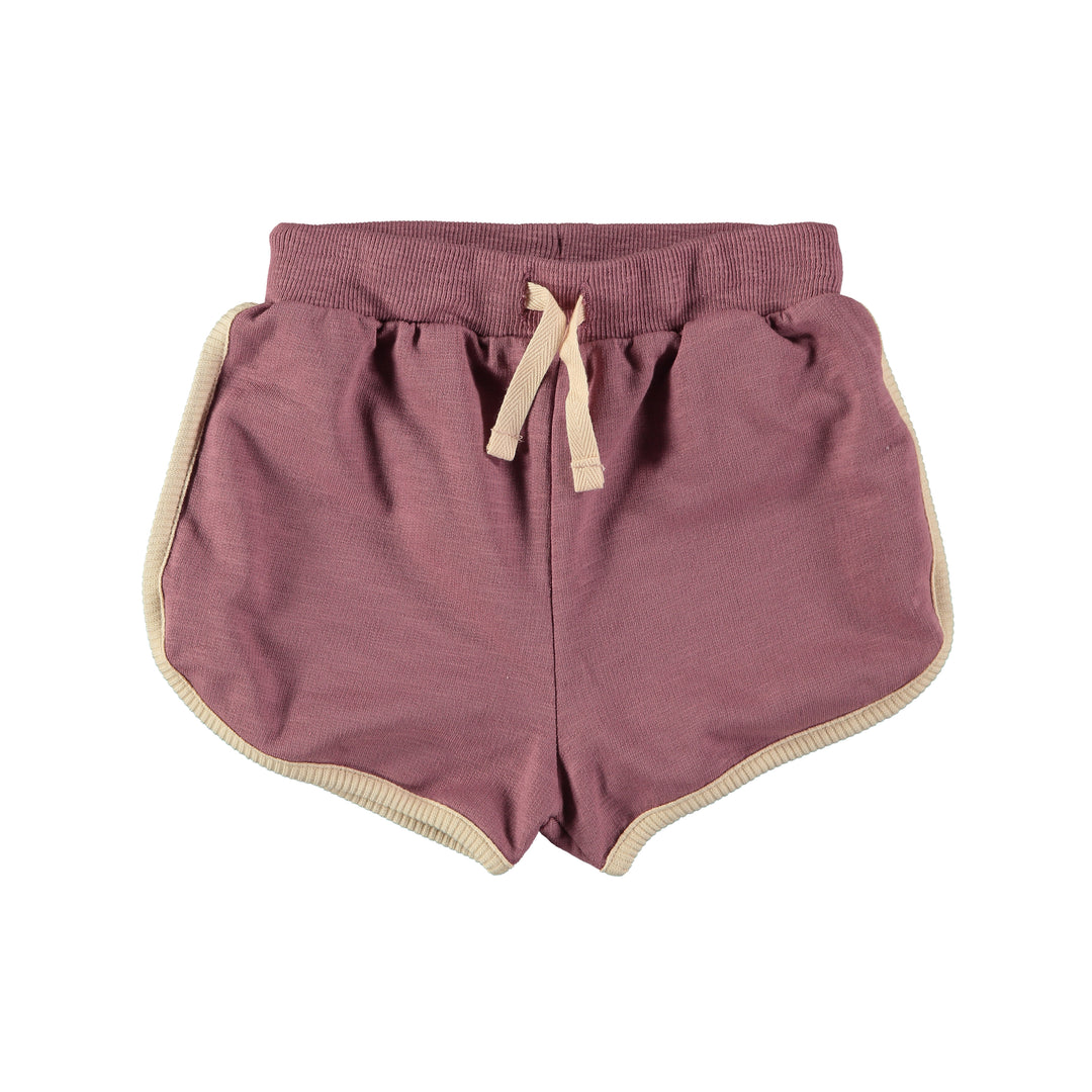 BCS23.SHORTS-RETRO BURGUNDY