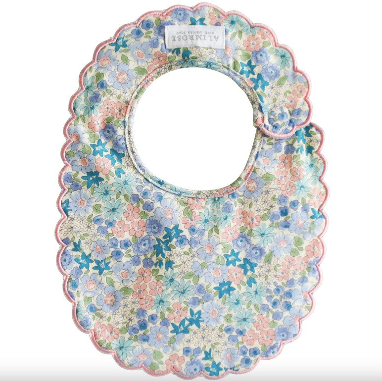 SCALLOP BIB-LIBERTY BLUE
