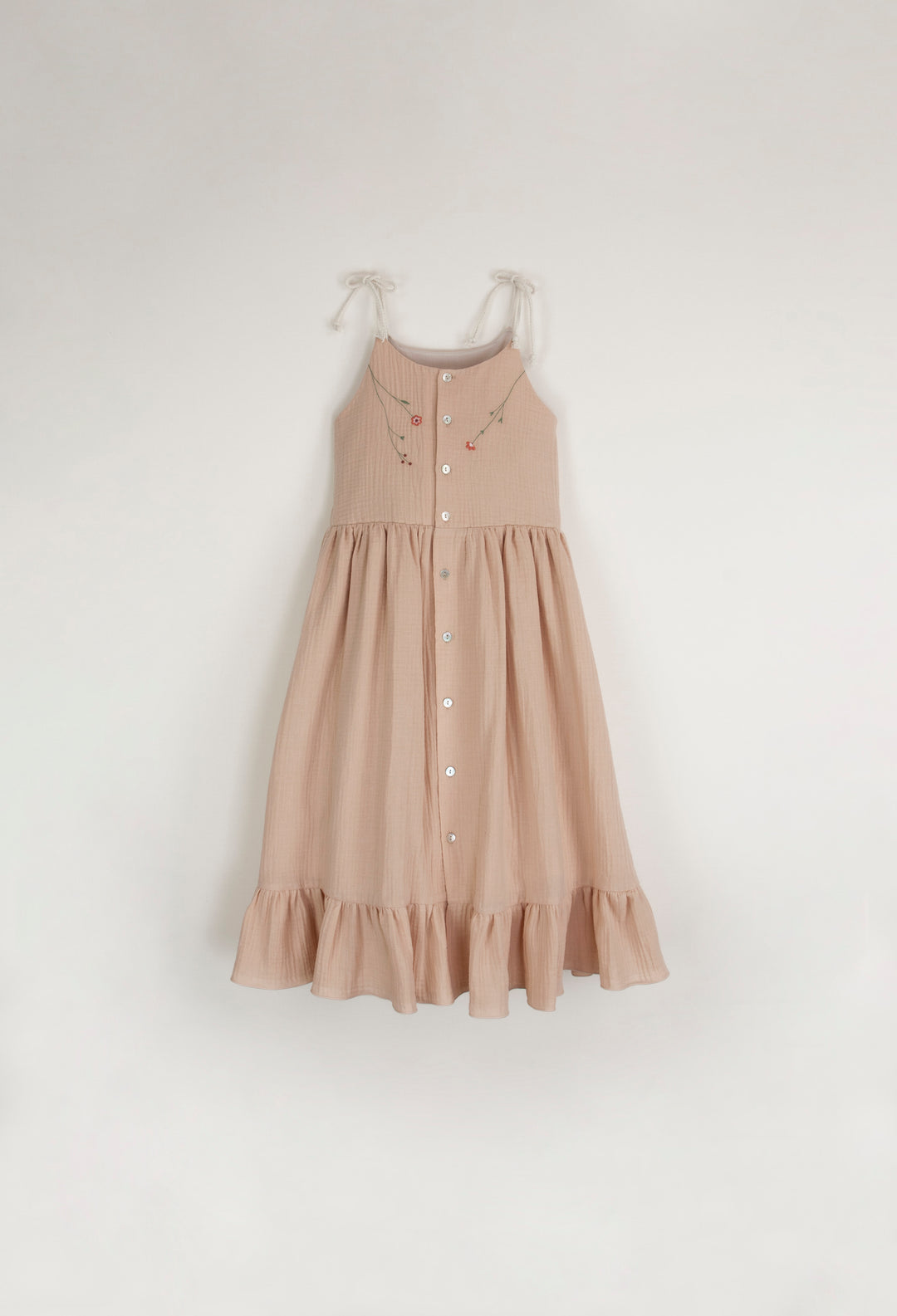 35.3 Pink organic dress w/ straps