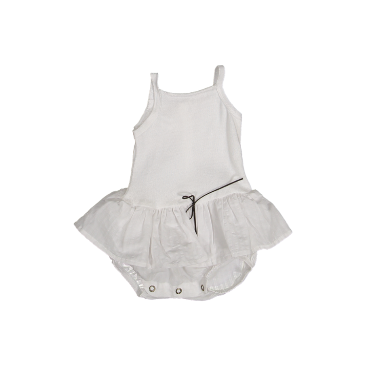 3001-BABY DRESS TUTU-White