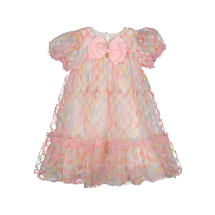 KRISKROSS DRESS-SNOWDROP