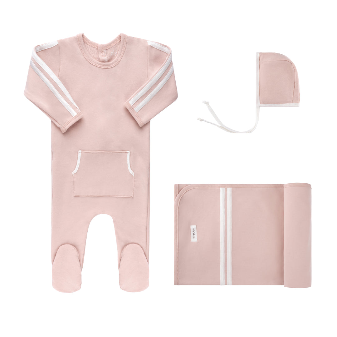 Varsity Collection-Ivory/Blush GiftBox