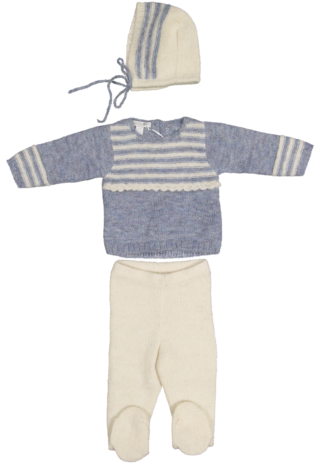 CJ27048 SET-Blue/Ivory