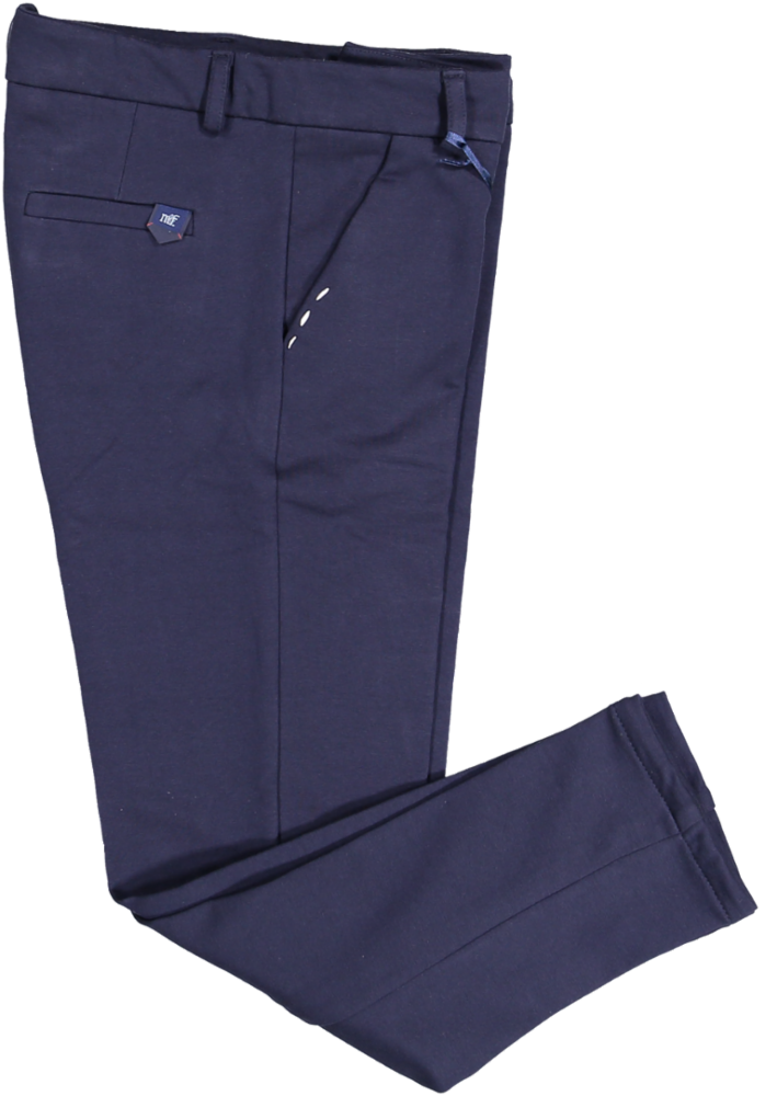 MF1370.PANTALONE-BLUE/CAMEL/PANNA