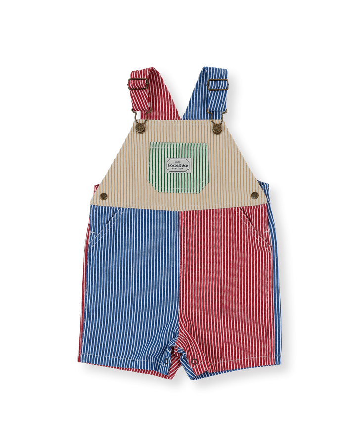 PATCHWORK STRIPE BURTON OVERALL