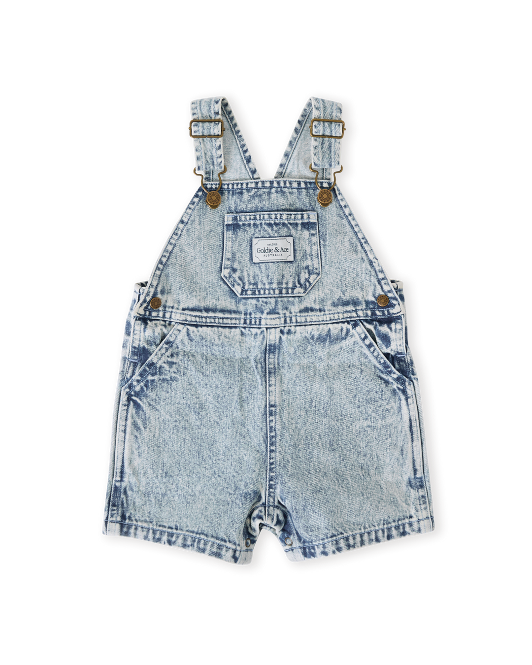 BURTON VINTAGE WASHED DENIM OVERALL