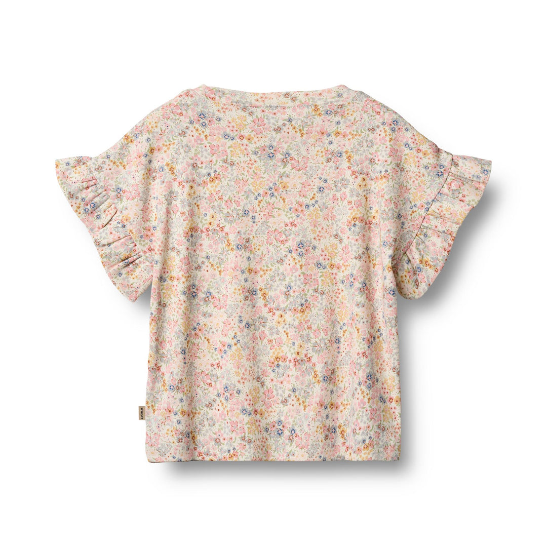 T-Shirt S/S Ally (0087-130)-Brigh Flowers