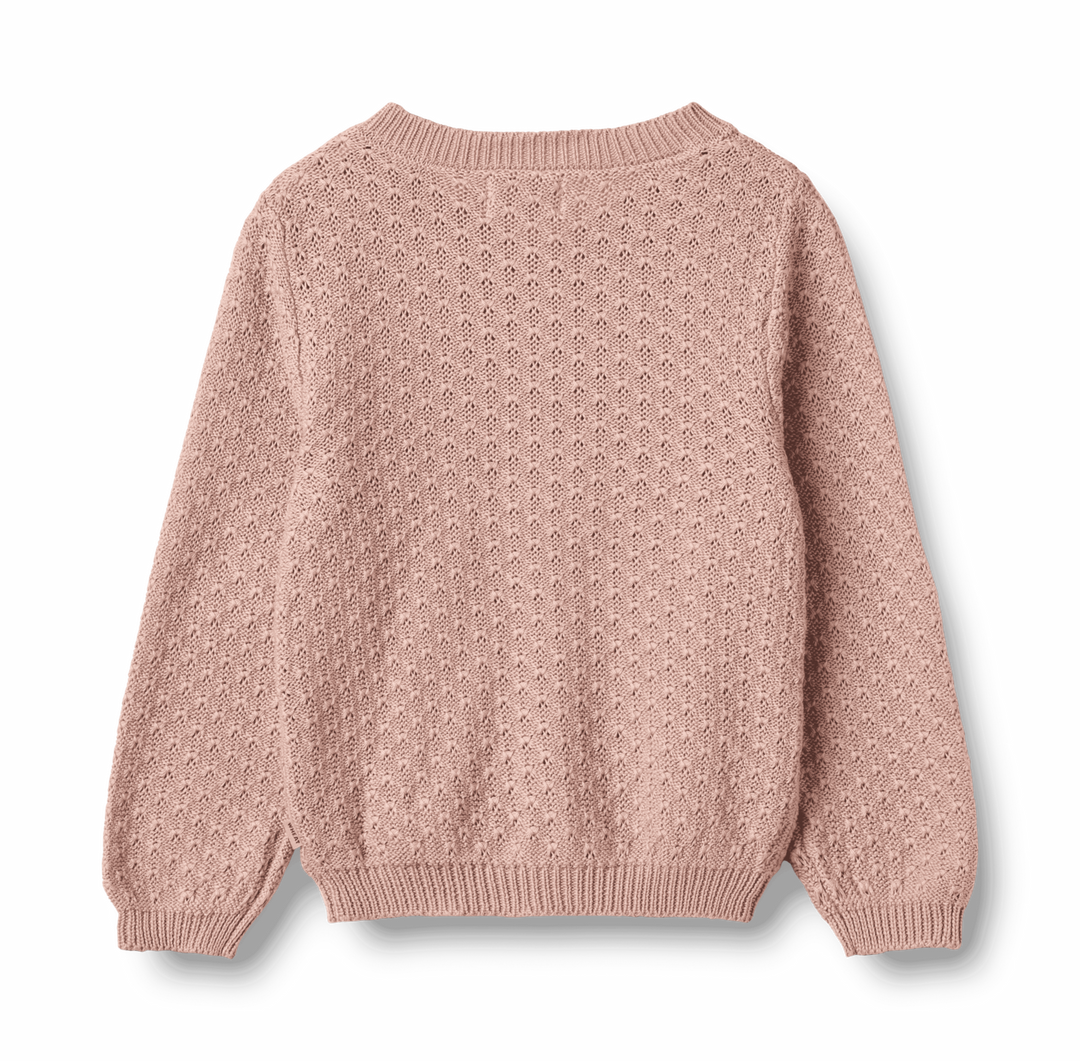 Knit Cardigan Magnella (0534-560) rose powder