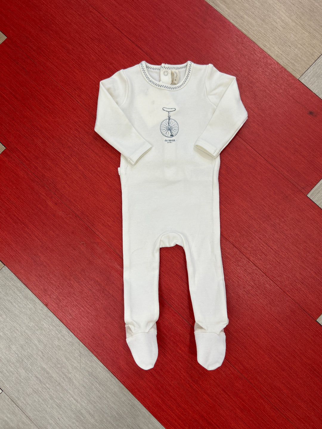 BICYCLE FOOTIE - CREAM