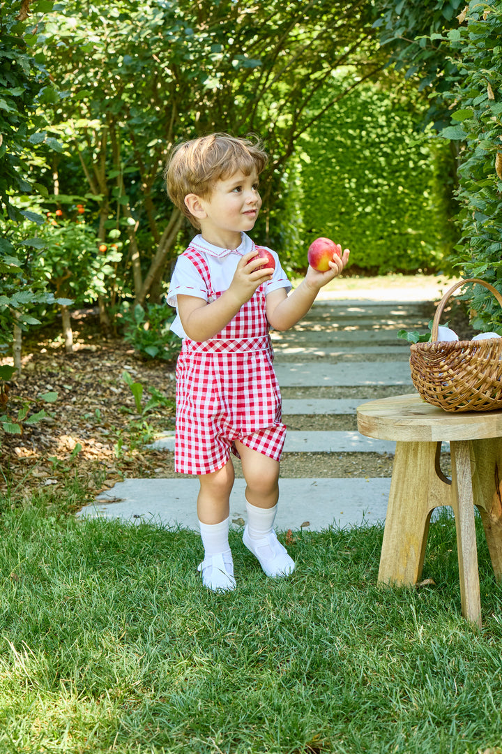 36233-PTI/TC021 SETS - MEDIUM RED GINGHAM