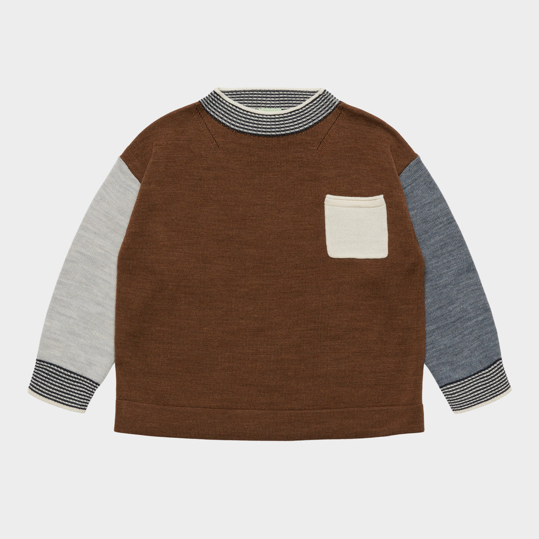 1026 THIN SWEATER - HAZEL MELANGE