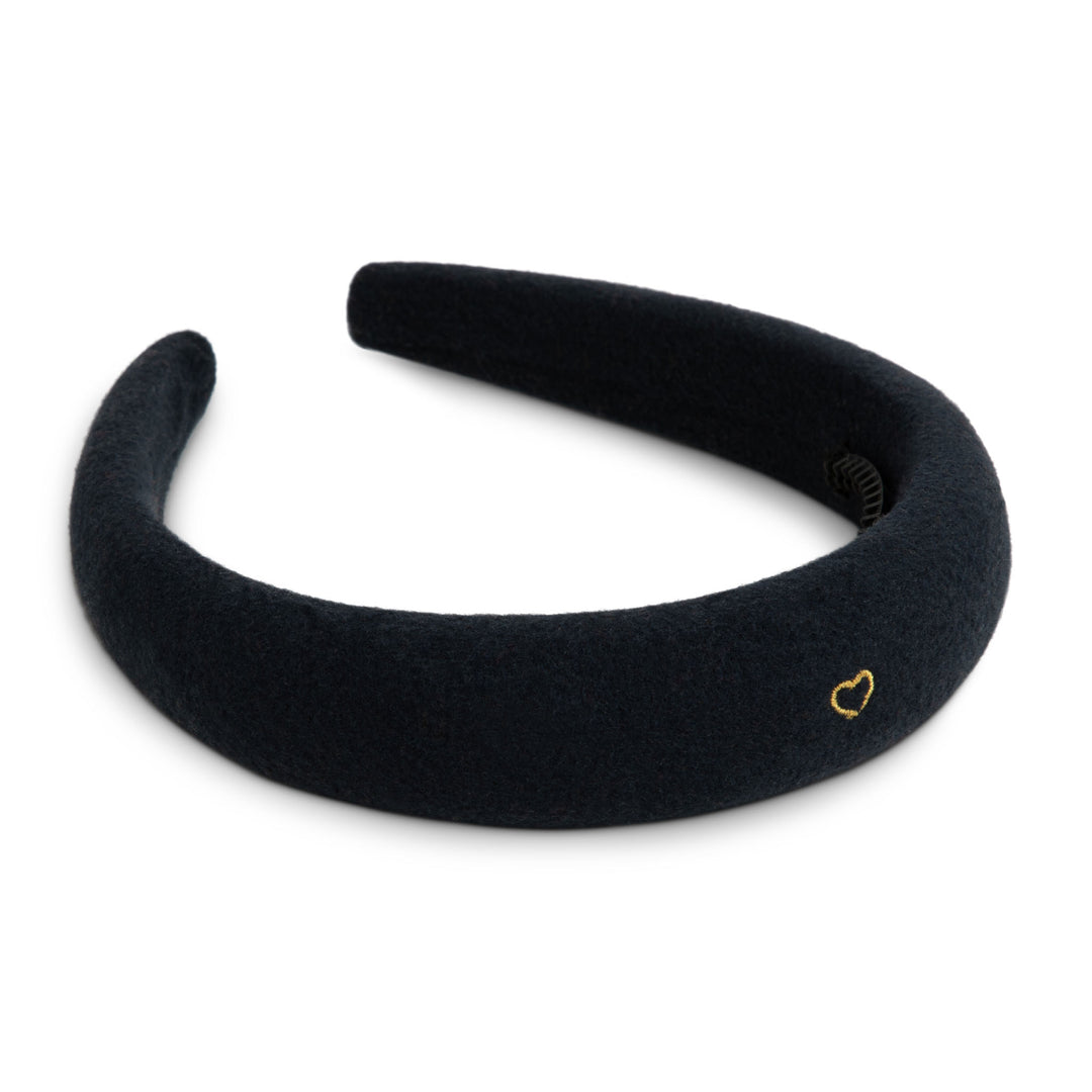 Le Enfant Little Heart Hairdbands - Navy