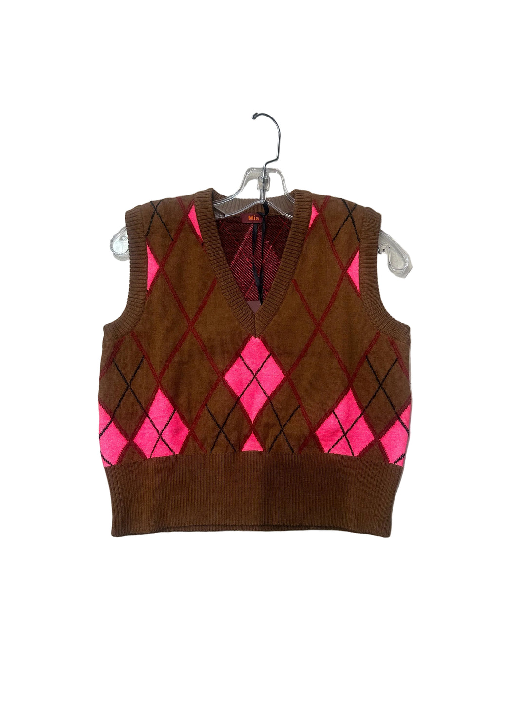 TREMBLAY KNITTED VEST-04-BROWN