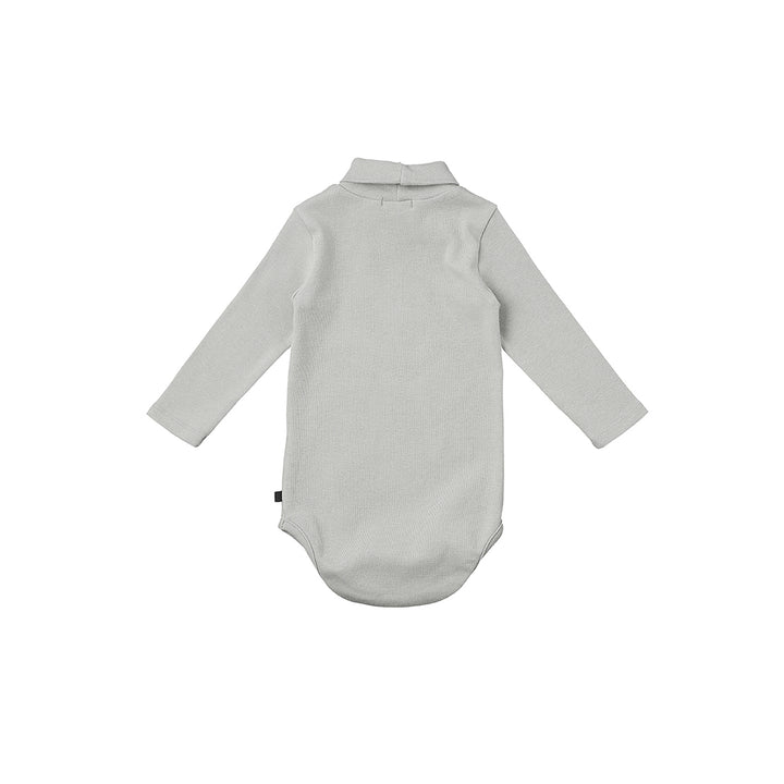 BENE HIGH NECK BODYSUIT-grayish mint