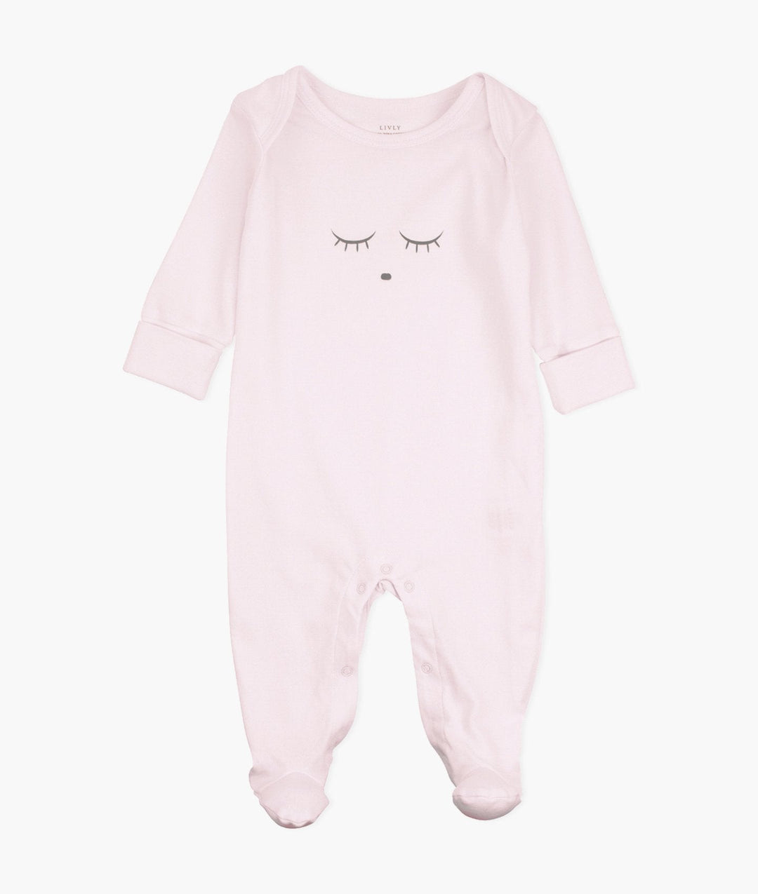 Sleeping Cutie Cover Footie - Pink