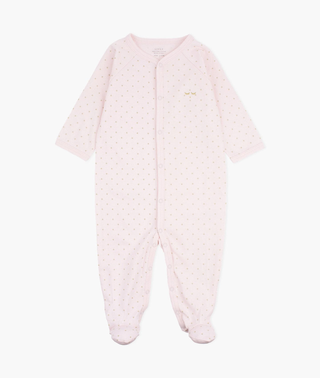 Saturday Simplicity Footie - Pink