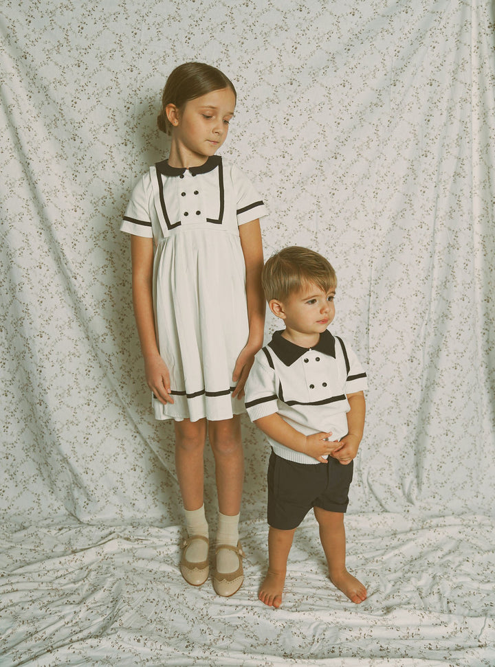 C-26235-Collared Trim Sweater-Ivory